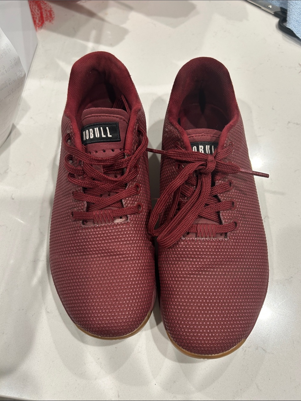 NOBULL Men's Trainer in Burgundy